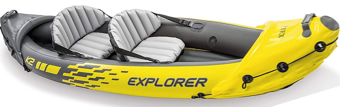 Seats on kayak Intex